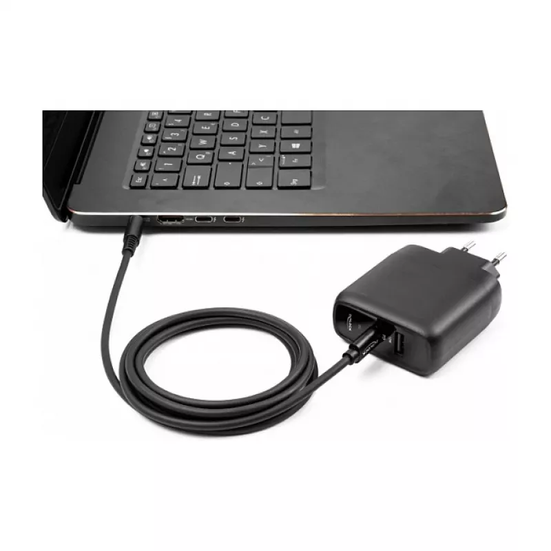 Cavo di ricarica per laptop DeLOCK USB Type-C maschio a Dell 4.5 x 3.0 mm maschio 1,5 m 20 V