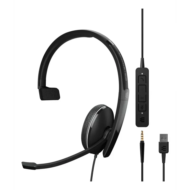 EPOS ADAPT 135 USB II cuffie con microfono cablate ufficio/call center USB Type-A nero