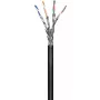 Microconnect KAB028-100 cavo di rete nero 100 m Cat6 S/FTP (S-STP)