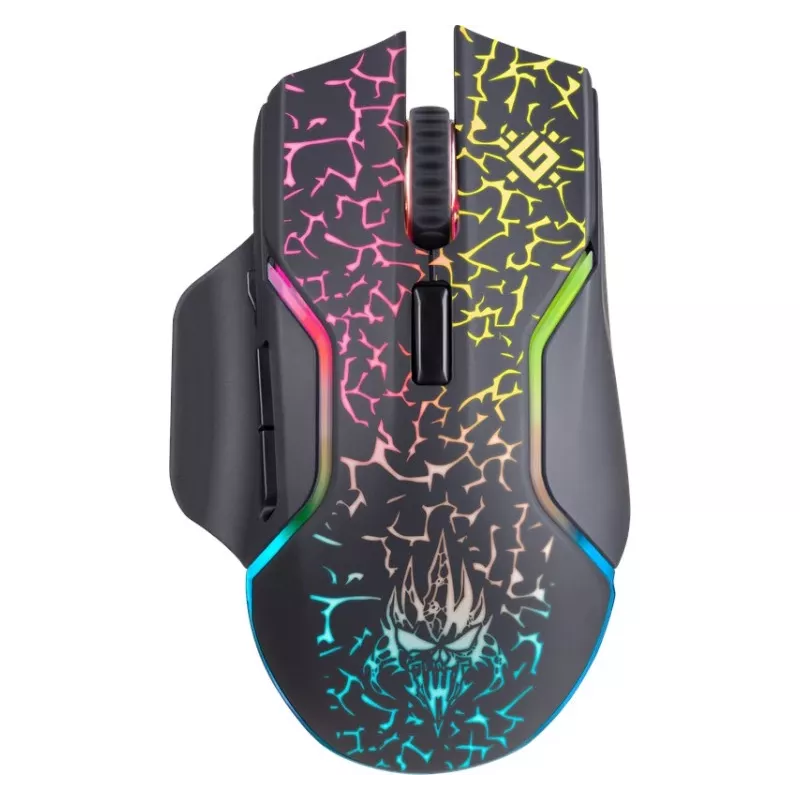 Mouse Defender Oneshot GM-067 gaming per destrimani RF wireless + USB Type