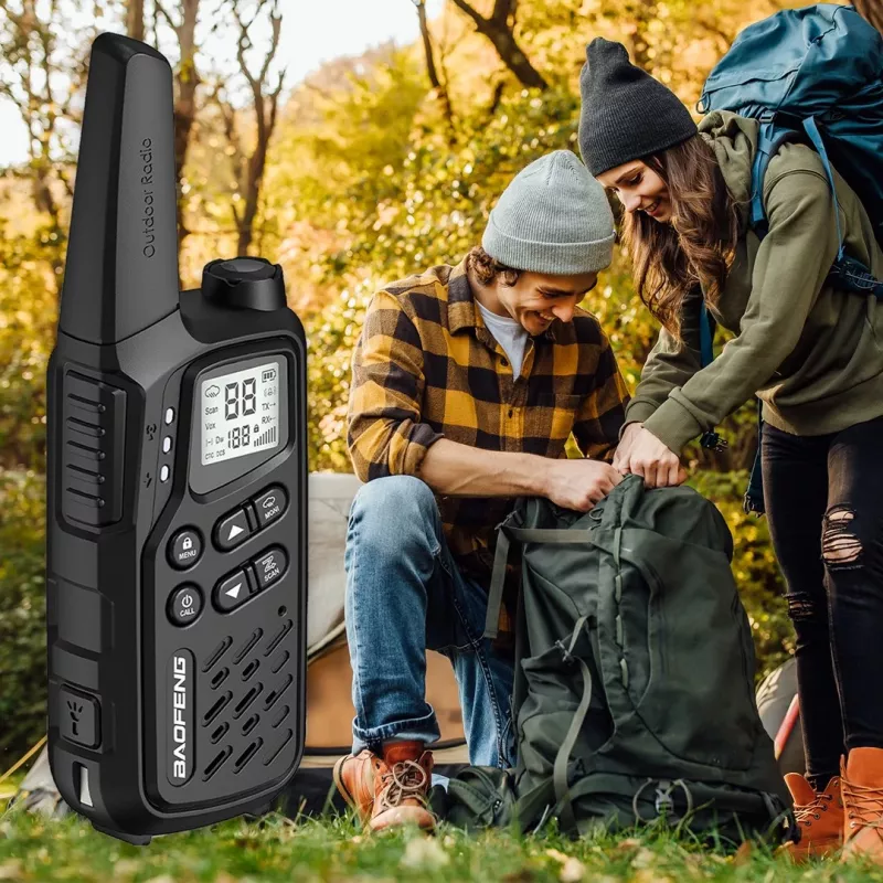 Walkie-talkie Baofeng BF-T25E nero, 2 pezzi