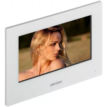 Videocitofono Hikvision Pro Series DS-KH6320-WTE2-W 17,8 cm (7
