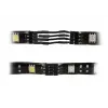 BitFenix Alchemy Connect BFA-ACL-30BK15-RP striscia LED, 15 LED, 30 cm, blu