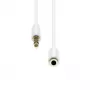 Prolunga cavo slim 4-Pin ProXtend M4EXS-015W 15 m bianco
