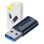 Baseus Ingenuity Adattatore USB-A a USB-C OTG (blu)