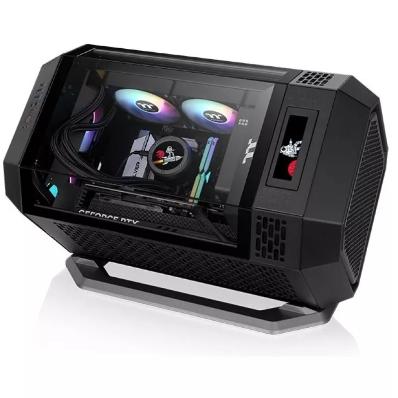Kit di conversione da tower a rack Thermaltake AC-078-ON1NAN-A1 per case mini-tower, nero, 145×266×459 mm