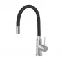 Rubinetto da cucina FERRO BZR4BSS – finitura nera, miscelatore monocomando