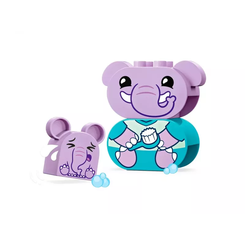 LEGO DUPLO Set divertimento nella vasca 10413 — set da bagno per bambini piccoli, 15 pezzi, età consigliata 1,5+