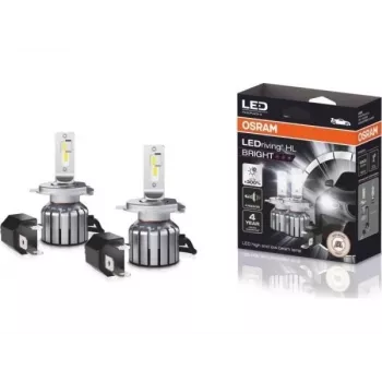 Set lampade LED 2 pezzi H19/H4 12V 15W P43T/PU43t-3