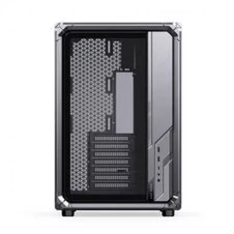 Case per PC Jonsbo X400 Pro ATX midi tower con pannello laterale in vetro temperato, grigio