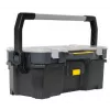 Stanley 1-97-514 cassetta per minuteria/attrezzi nero, trasparente