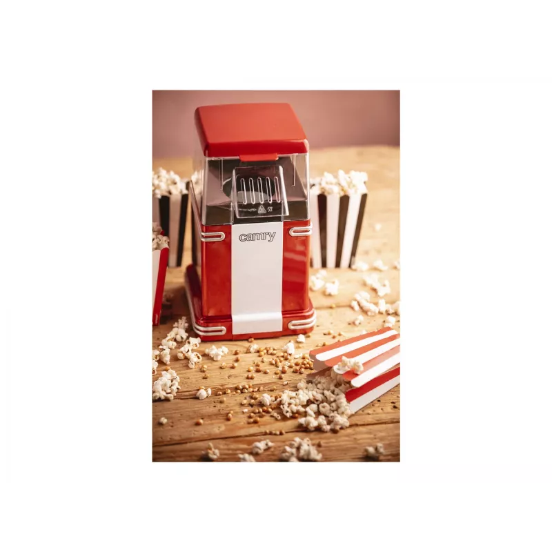 Camry CR 4480 macchina per popcorn rosso, bianco 1200 W