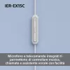 Sony IER-EX15C Cuffie con filo In-Ear Chiamate/Musica USB Type-C Nero