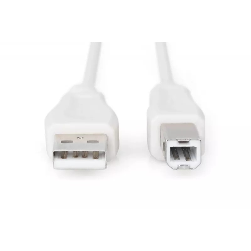 Assmann cavo di collegamento USB. Type-A - B M/M. 1,8 m. compatibile USB 2.0. UL. be (AK-300102-018-E)