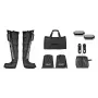 Massaggiatore linfodrenante per gambe ActiveJet ACM-PLUS-A1 M, a batteria 25 W, nero, 380 × 950 × 60 mm