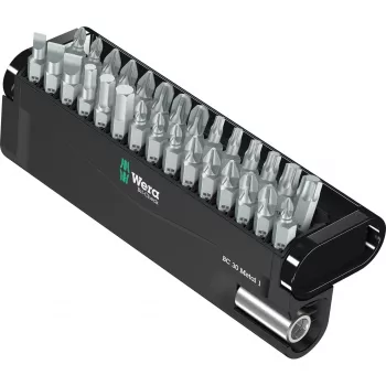 Set di punte per cacciavite Wera BC 30 Metal 1