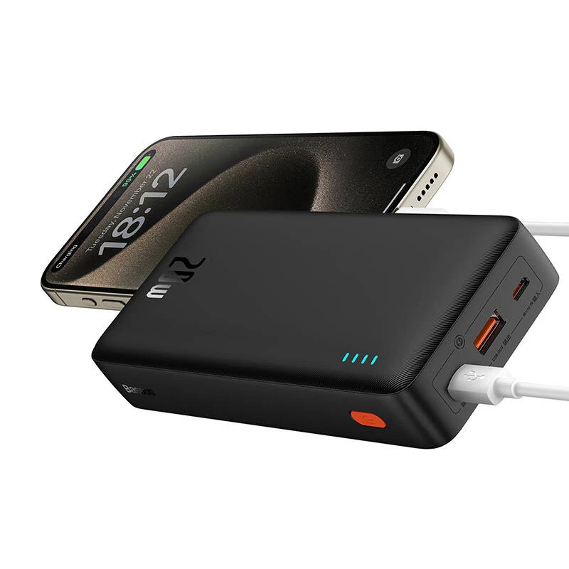 Baseus Airpow Powerbank in litio-polimero 20000 mAh 20 W nero