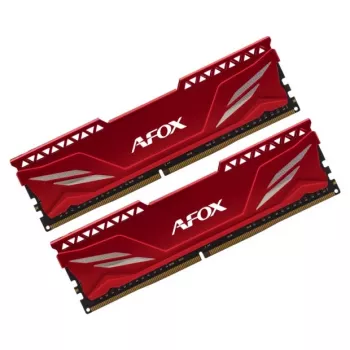 RAM DDR4 desktop AFOX 2×16GB 3200MHz CL16 1,35V unbuffered XMP2 rossa