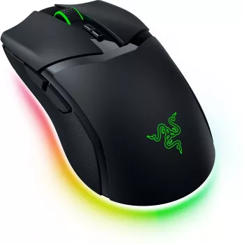 Mouse da gaming Razer Cobra Pro per destrorsi RF Wireless + Bluetooth + USB Type-C ottico 30000 DPI