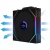 Lian Li UNI FAN TL Wireless LCD ARGB 120 mm Reverse Blade - nero