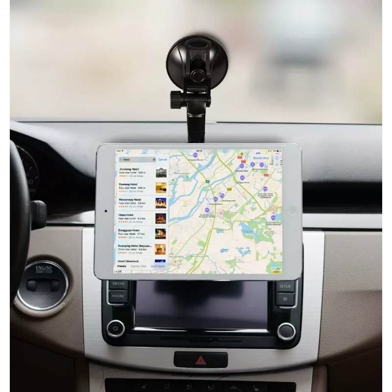 Supporto magnetico per tablet da auto MACLEAN MC-822 — angolo di visuale regolabile, compatibile con tablet