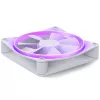 Ventola per case NZXT F120 RGB 120 mm bianco, 4 pin, 1800 U/min, 50,18 CFM, 18 LED