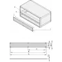 SCHROFF PART.FRONT PANEL 1U 84HP - accessorio per rack (20850426)