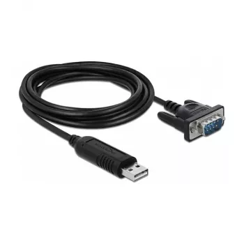 Cavo seriale DeLOCK 66283 nero 1,8 m