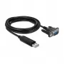 Cavo seriale DeLOCK 66283 nero 1,8 m