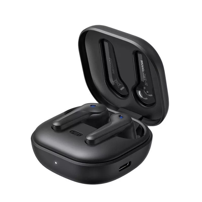 Headset in-ear SAVIO TWS-12, Bluetooth 5.3, microfono integrato, nero