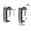 Supporto passivo Maclean MC-713 S grigio