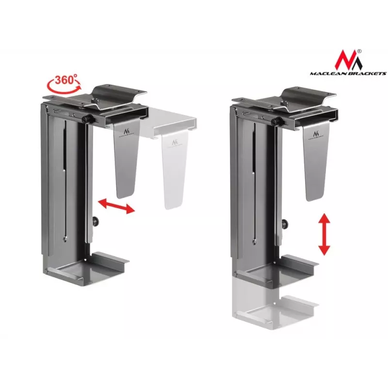 Supporto passivo Maclean MC-713 S grigio