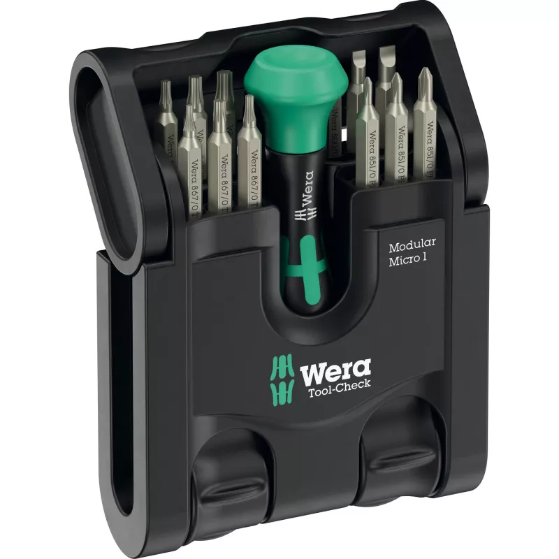 Wera 05049025001 set di utensili 50 utensili nero metallizzato