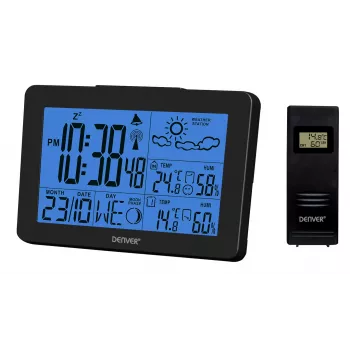 Stazione meteo digitale Denver WS-530 nero