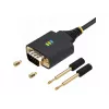 StarTech.com cavo adattatore da USB a seriale a 2 porte 13ft (4m), viti/dadi DB9 sostituibili, mantenimento COM, USB-A a DB9 RS232, FTDI, protezione ESD livello 4, Windows/macOS/ChromeOS/Linux – costruzione robusta in TPE