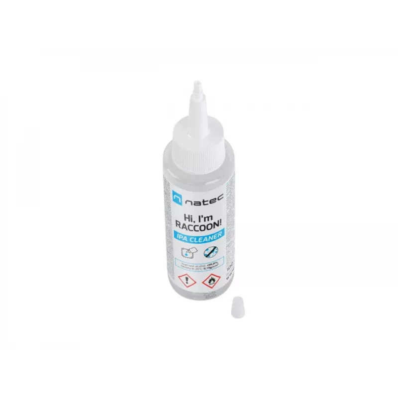 Detergente a base di alcol isopropilico NATEC Racoon 100 ml – detergente per elettronica e superfici