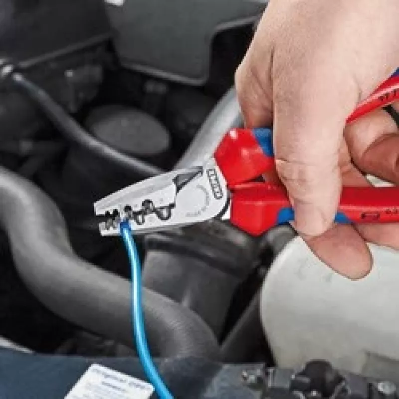 Pinza crimpatrice per cavi Combination Tool Knipex 97 78 180 T