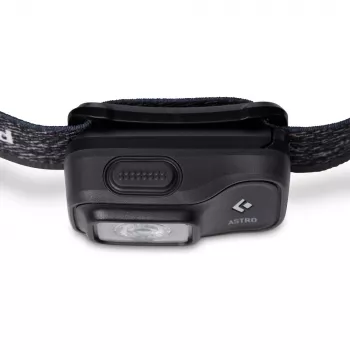 Torcia Diamond Astro 300 nera con fascia frontale blu