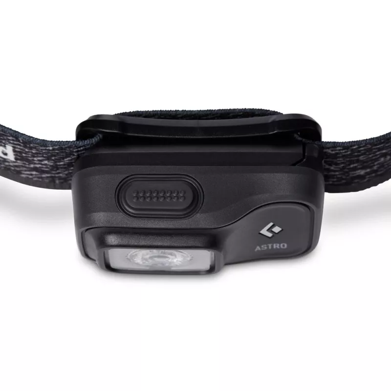 Torcia Diamond Astro 300 nera con fascia frontale blu