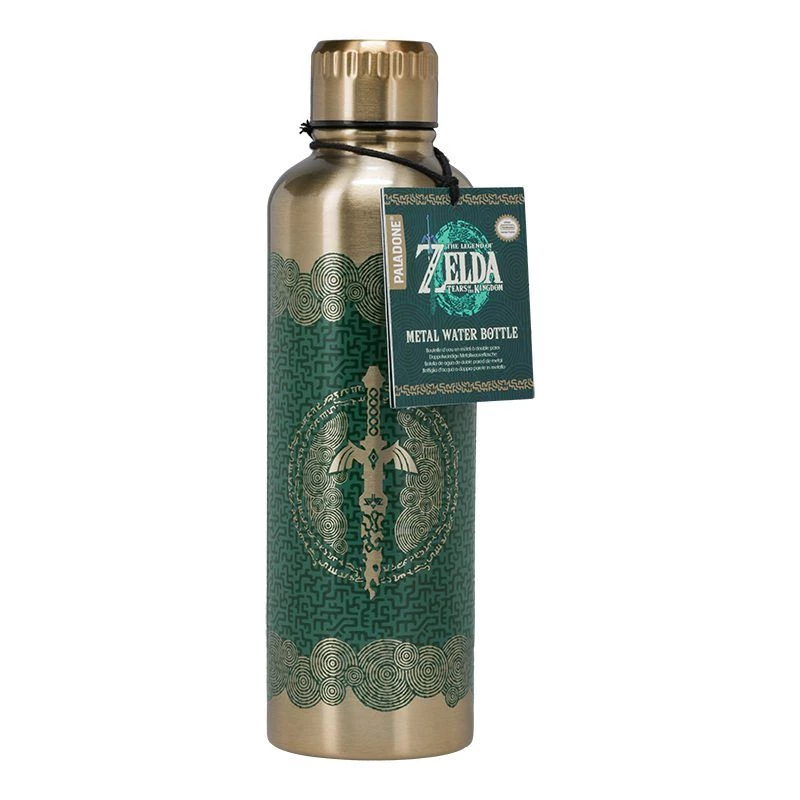 Paladone Tears of the Kingdom bottiglia d'acqua in metallo