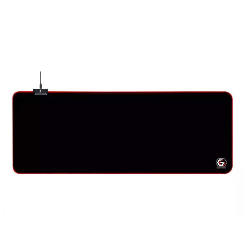 Tappetino per mouse Gembird MP-GAMELED-L tappetino per mouse gaming nero
