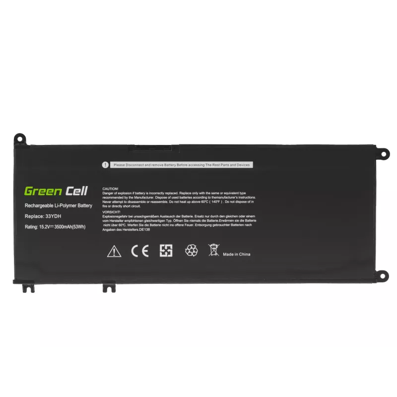 Batteria ricaricabile Green Cell DE138 per DELL Inspiron G3 G5 G7 Latitude