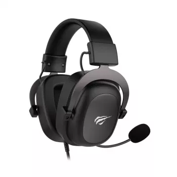 Headset Havit H2002d con filo archetto gaming nero, verde