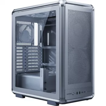 Cooler Master MasterFrame 500 Mesh ARGB case PC Midi Tower, argento, vetro temperato