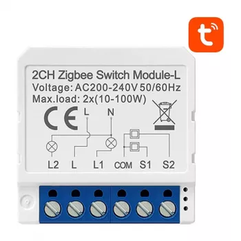 Modulo interruttore smart Avatto LZWSM16-W2 ZigBee — non richiede il neutro, modulo relè da incasso