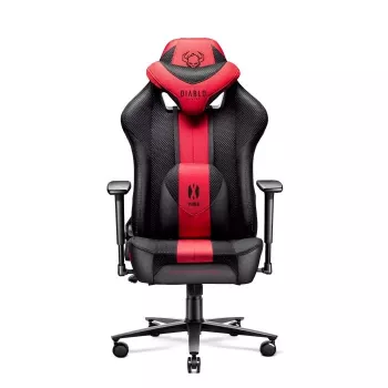 Diablo X-PLAYER 2.0 sedia da gaming normale Crimson antracite