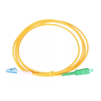 Cavo patch in fibra ottica Extralink LC/UPC – SC/APC, Singlemode G.652D, Simplex, 3 mm guaina, 2 m