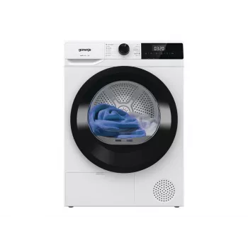 Asciugatrice Gorenje | D2HNE7E | Classe di efficienza energetica E | Carica frontale | 7 kg | Pompa di calore | LED | Profondità 51 cm | Bianca