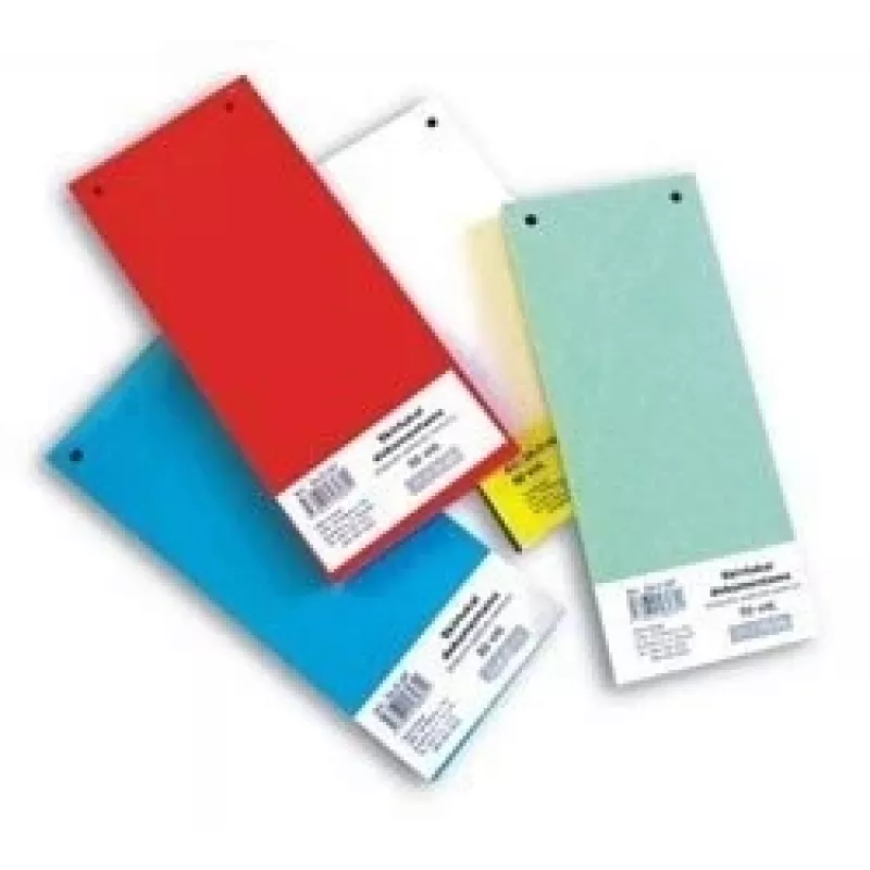 Separatori in cartone SMLT SK-D-SP/M 11 x 23,5 cm blu, confezione da 50