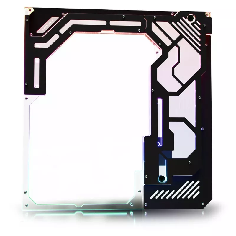Pannello laterale case Singularity Spectre 4 Aevum Dual Loop pannello laterale acrilico trasparente nero